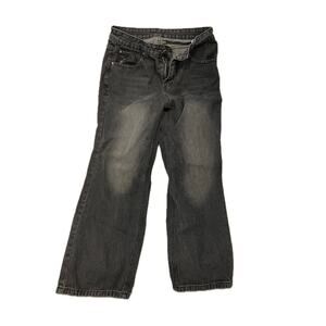 Dazy High Rise Baggy Wide Leg Black Jeans Womans M 30x27